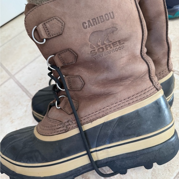 Sorel Brown and Black Waterproof Boots - Picture 1 of 8